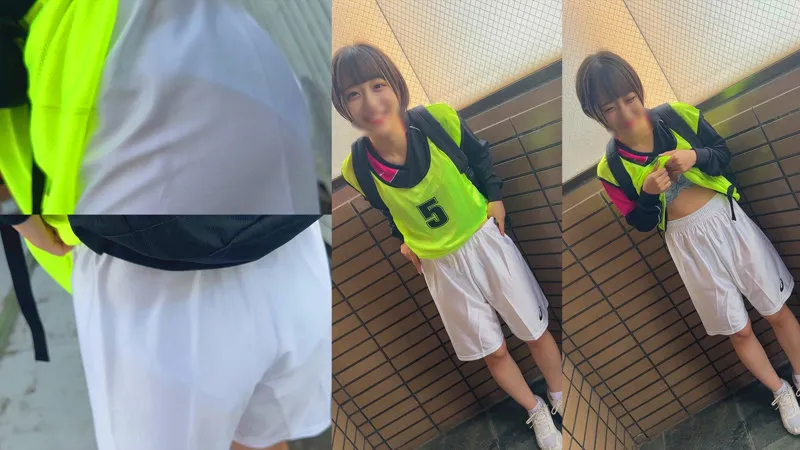 【小島みこ】部活終わりのバスケ部JKに我慢できず青姦立ちバックで中出し妊娠 smub032
